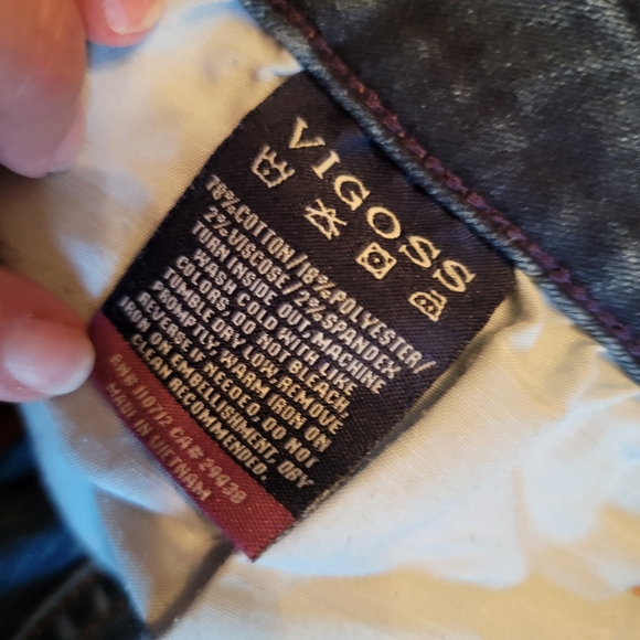 Maurices Vigoss Jagger Classic Fit Skinny Jeans Womens Plus Size 16 - Picture 8 of 10